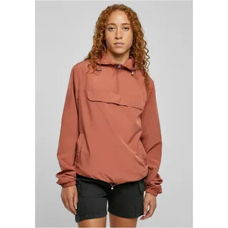 URBAN CLASSICS Ladies Basic Pull Over Jacket Terracotta S