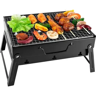 Sunjas Holzkohlegrill CA-04 schwarz