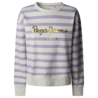 Pepe Jeans Damen Anna Sweatshirt, Violett (lila), S