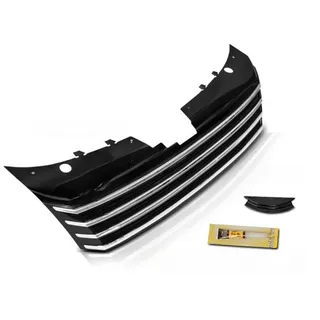 Sportgrill / Kühlergrill für Volkswagen Passat B7 10-14 schwarz/chrom
