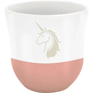 Sheepworld Becher mit Gravur Einhorn | Kaffeebecher, Höhe 9,8 cm, Durchmesser 9,3 cm, Volumen 40 cl, Steinzeug | Geschenkbanderole, Geburtstag, Ostern, Weihnachten | 74824