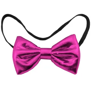 Metallic Farbige Fliege – Cerise