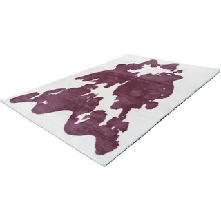 calo-deluxe Hochflor-Teppich »Vogesen 500«, rechteckig, 30 mm Höhe, weiche Haptik, Wohnzimmer, lila