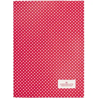 GreenGate Dotty Geschirrtuch red 70x50cm
