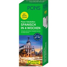 PONS Power-Vokabelbox Spanisch in 4 Wochen