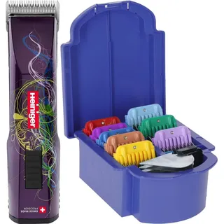 HEINIGER SAPHIR STYLE 2 AKKU SCHERMASCHINE EDELSTAHLKAMM-SET 3 - 32 MM