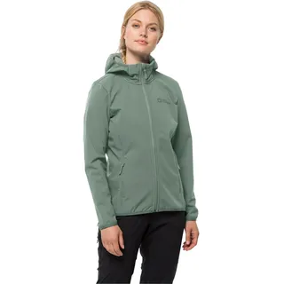 Jack Wolfskin Damen Bornberg Hoody W Softshelljacke, Picnic Green, XS EU