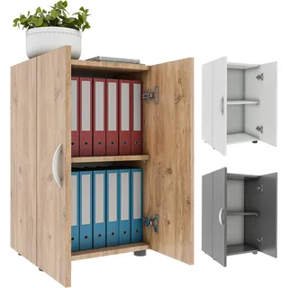 VCM Ulas Aktenschrank 49,0 x 34,0 x 74,0 cm braun