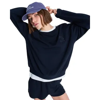 Roxy Moonlight Damen-Fleecepullover, Schwarz