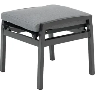 Gardissimo VIGO Gartenhocker Beistelltisch Hocker mit Alu-Gestell