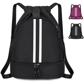 Unyqoos wasserabweisende Sporttasche und Sportrucksack mit vielseitigen Aufbewahrungsfächern® für draußen und Sport