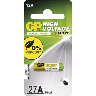 GP Super Alkaline Batterie 27A 1er-Pack - Schwarz