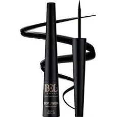 BEL London, Eyeliner + Kajal, DipLiner Deep Black Eyeliner with Premium Matte Finish and 75% Natural Ingredients - High Performanc