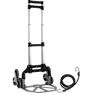 2.03 Treppen Sackkarre 2-stufig verstellbar inkl. Spanngurt - ca. 47x45x100 cm - Treppensteiger