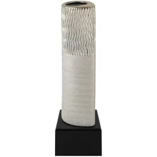 Art-Trophies At11561 Trophäe aus Keramik und Glas, Silber, 35 cm