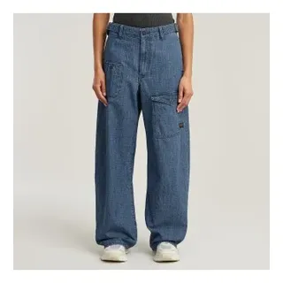 G-Star für Damen. D26315-D941-H165 Cargo-Jeans Belted 2.0 blau (29/32), Lässig, Denim, Bio-Baumwolle, Nachhaltig