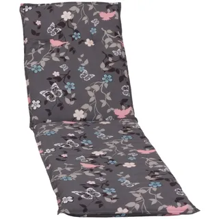 BEO Liegenauflage 193 x 60 cm grau floral 1 St.