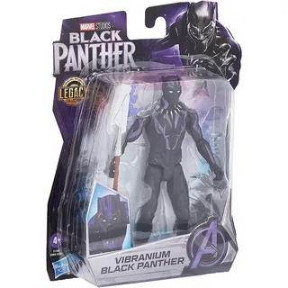 Hasbro Black Panther Marvel Studios Legacy Collection Figurine de Marvel Black Panther - Schwarz
