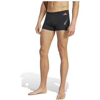 Adidas Ripstream Badehose Boxer - Black / Lucid Red - XS-S