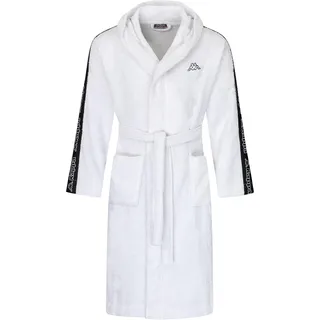 Kappa Herren Bademantel Valas 707404-11-0601 XL - Bright White - XL