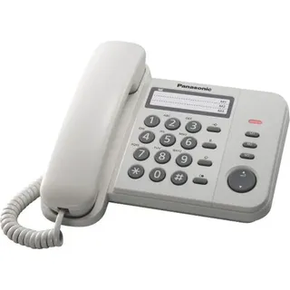 Panasonic KX-TS520 DECT-Telefon Weiß - Weiß