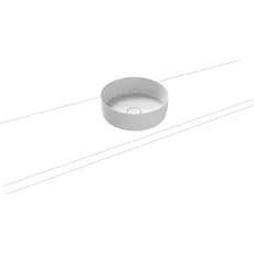 Kaldewei Nueva Waschtisch-Schale 3191, rund, Durchmesser 380mm, ohne Überlauf, 911206003, Farbe: Weiß, mit Perl-Effekt