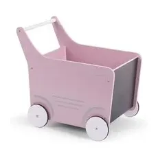 CHILDHOME Holzwagen rosa