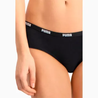 PUMA Damen Hipster Unterwäsche, Schwarz, XL EU