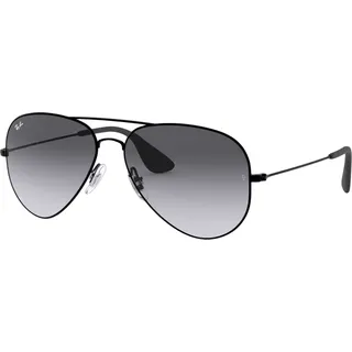 Ray Ban Aviator-Sonnenbrille für Damen und Herren RB35580028G58 - Schwarz
