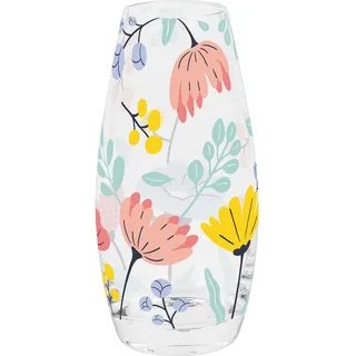 Sheepworld Vase Motiv Herzensmama | Blumenvase in konischer Form, Glas, Höhe 16,2 cm, Durchmesser 8 cm, in Geschenkbox | Geschenk für Mama, Muttertag, Geburtstag | 73908