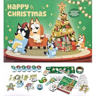 UNDERCOVER Spielzeug-Adventskalender "Bluey 2026" ab 6 Jahren, bunt
