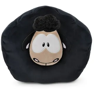 Nici Schaf-figur-kissen 35x33 Cm - Black - One Size