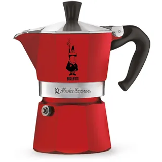 Bialetti Moka 0,06 l 1 Tasse Rot