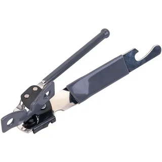 Fackelmann Zangendosenöffner – 16 x 5 x 3,5 cm mit PVC-Beschichtung und integriertem Kapselheber für einfaches Öffnen von Flaschen, Reinigung per Hand