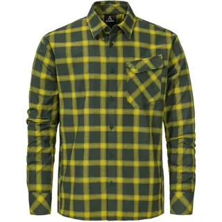 Schöffel Herren Style Poplar Hemd (Größe L, gelb)