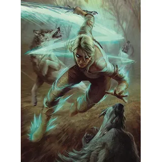 Dark Horse Comics Dark Horse Witcher 3 Wild Hunt Puzzle Ciri und die Wölfe