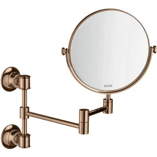 Hansgrohe AXOR Montreux Rasierspiegel, 42090300, Farbe: Polished Red Gold