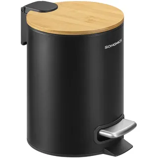 Songmics Kosmetikeimer 3 l Tintenschwarz