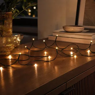 Hellum Mini-Lichterkette LED 2 m Grün