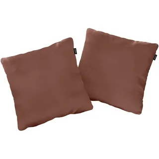 Creation BY ROLF BENZ Dekokissen »CR.480« wahlweise in Stoff oder Leder, in drei Größen, braun