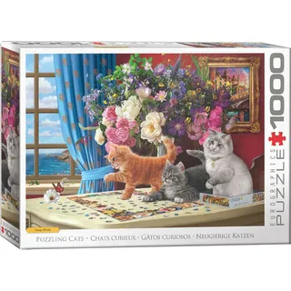 Eurographics Puzzelnde Katzen