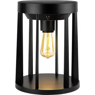 brendz m&m Solar LED-Tischleuchte Mira & Crux schwarz 40/200/400 lm inkl. Bewegungsmelder IP54