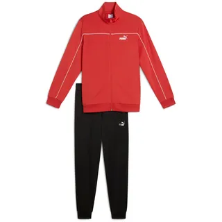 Puma Poly Piping Suit Trainingsanzug Red Fire XXL