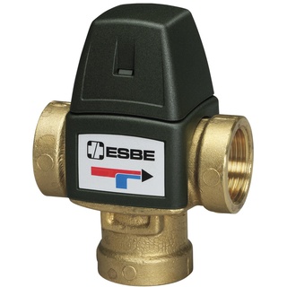 E.S.B.E Thermostat-Mischbatterie für Sanitär- und Solar, verstellbar 35-60°, 20 x 27 FFF