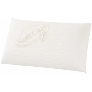 SABEATEX – Kinderkissen ab 2 Jahren 50×30×6 cm - Ergonomisches Kinderkopfkissen aus Visco-Gelschaum. Optimal passend für alle Kinderbetten. Ideal auch als Reisebegleiter