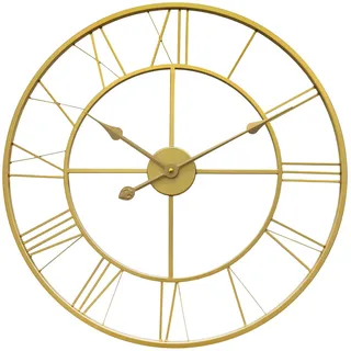Technoline WT1618 60 cm Quarzwanduhr gold