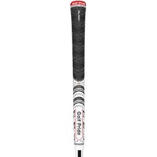 Golf Pride Unisex-Erwachsene MCC Classic Align Standard 600 gerippte Golfgriffe, Weiß/Rot