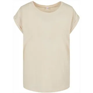 Build Your Brand Rundhalsshirt Ladies Extended Shoulder Damen T-Shirt XXL