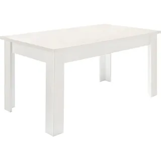 Home Affaire Esstisch RAVENNA, im zeitlosen Landhausstil, Breite 160 cm weiß