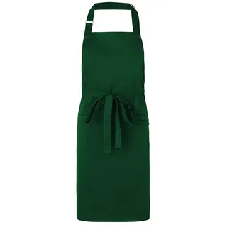 Neutral O92020 | Latzschürze Waiters Apron, 90 x 90 cm - Farbe: Bottle Green - Größe: 90 x 90 cm - Grün